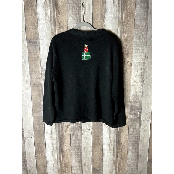 Vintage Ugly Christmas Sweater Full Zip - Picture 5 of 6